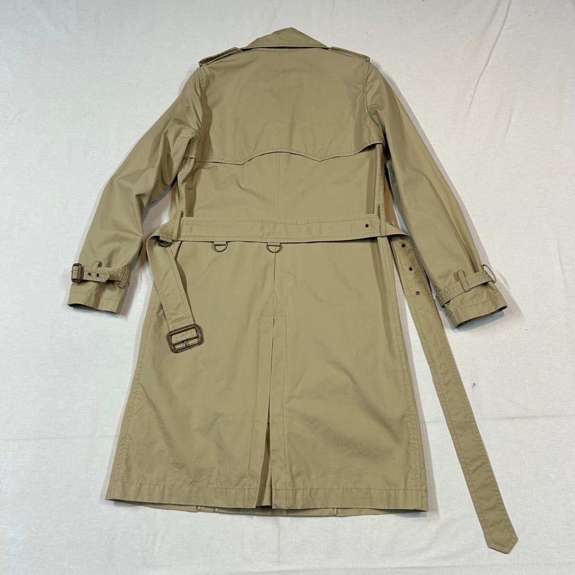 여S) 폴로 랄프로렌 베이지 벨티드 트렌치코트 상품이미지6
