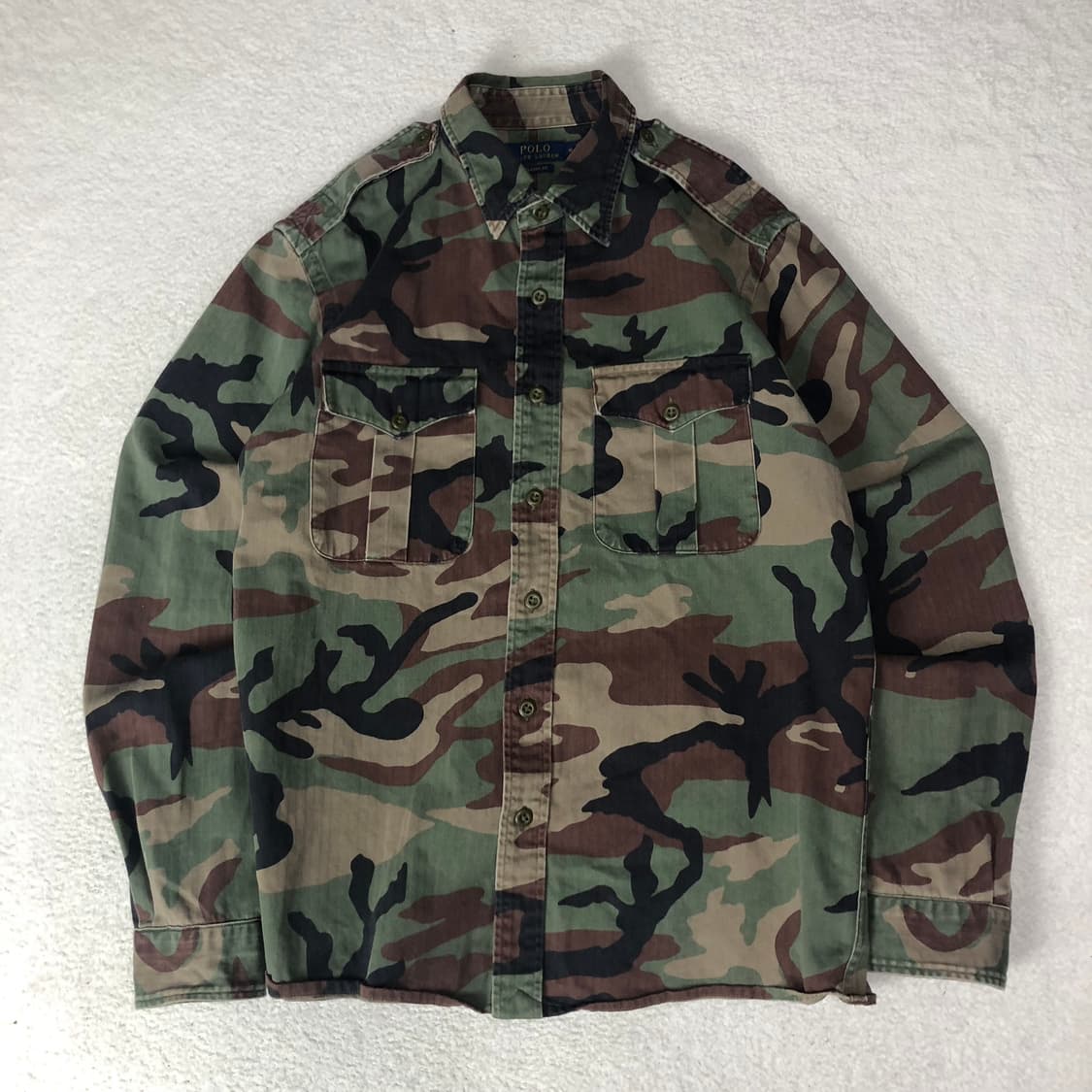 폴로랄프로렌 카모 유틸리티 셔츠 상품이미지1