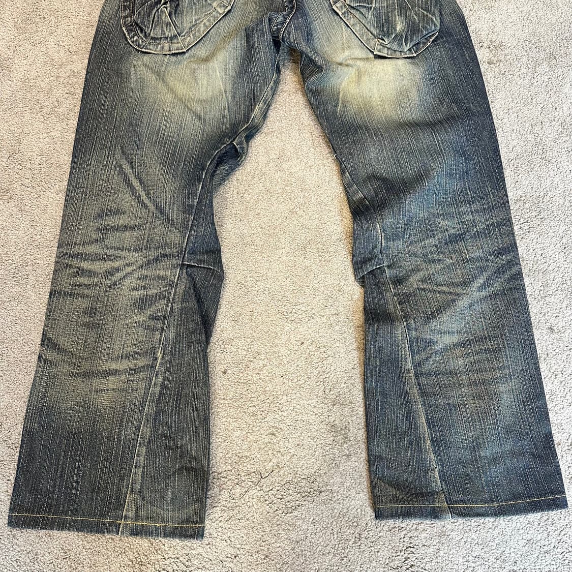 에드윈505 멀티 카고 포켓 부츠컷 데님 팬츠(32) 상품이미지8