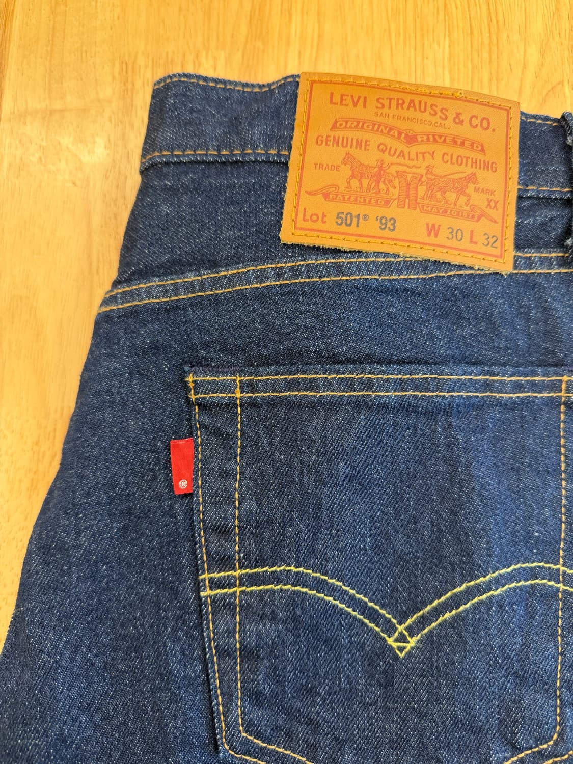 리바이스 블랭크탭 501 93 30X32 프리미엄 상품이미지2