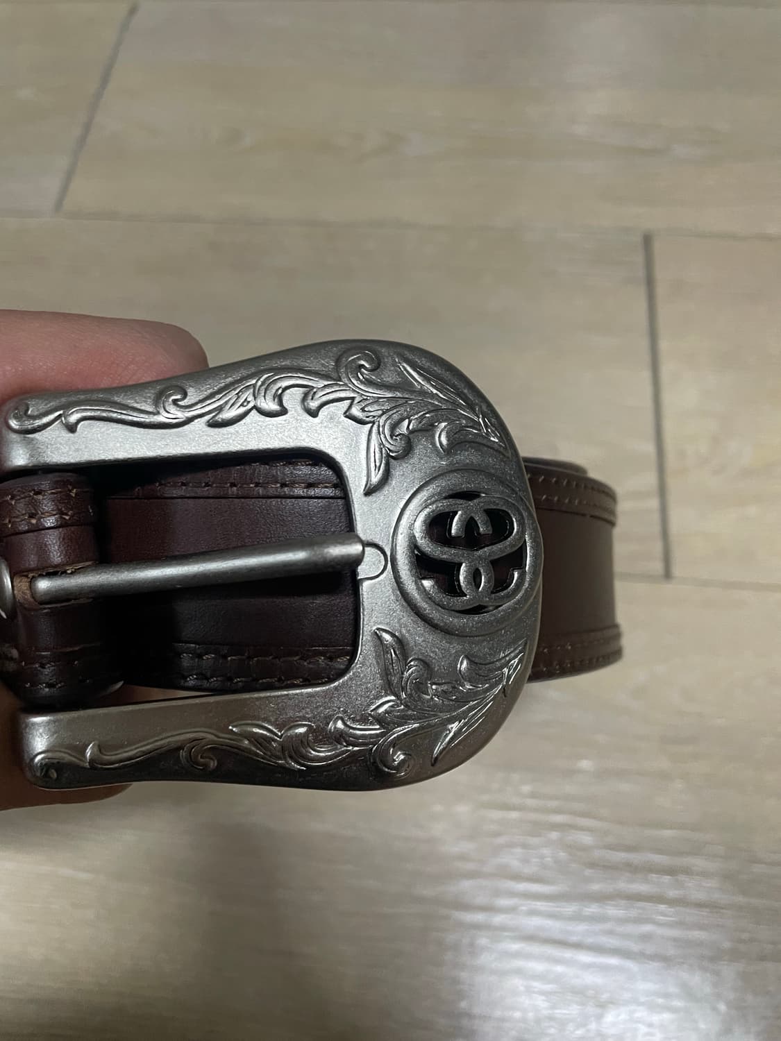 [L-XL] 스투시 SS 링크 카우보이 벨트 데저트 상품이미지3