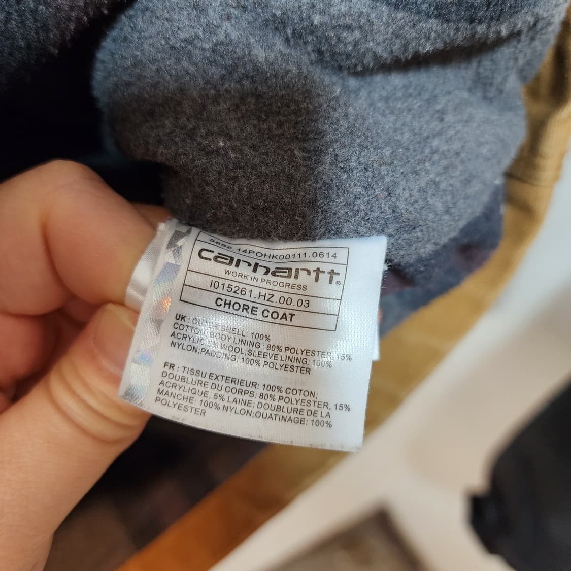 칼하트 wip 초어쟈켓 상품이미지8