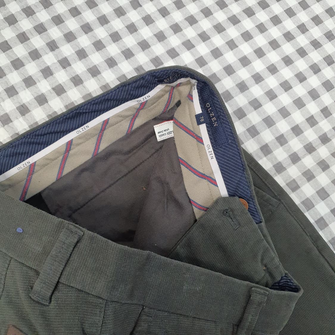 올젠 스판 면바지 남자30 상품이미지2