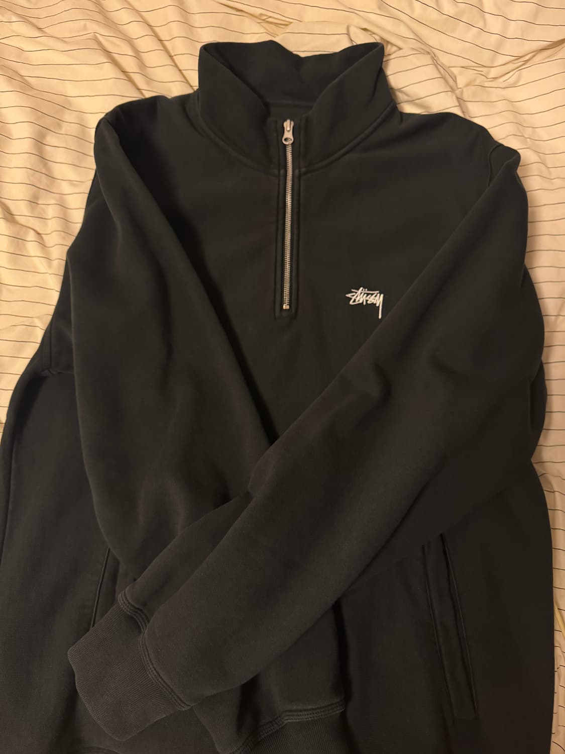 스투시 빈티지 반집업 상품이미지1