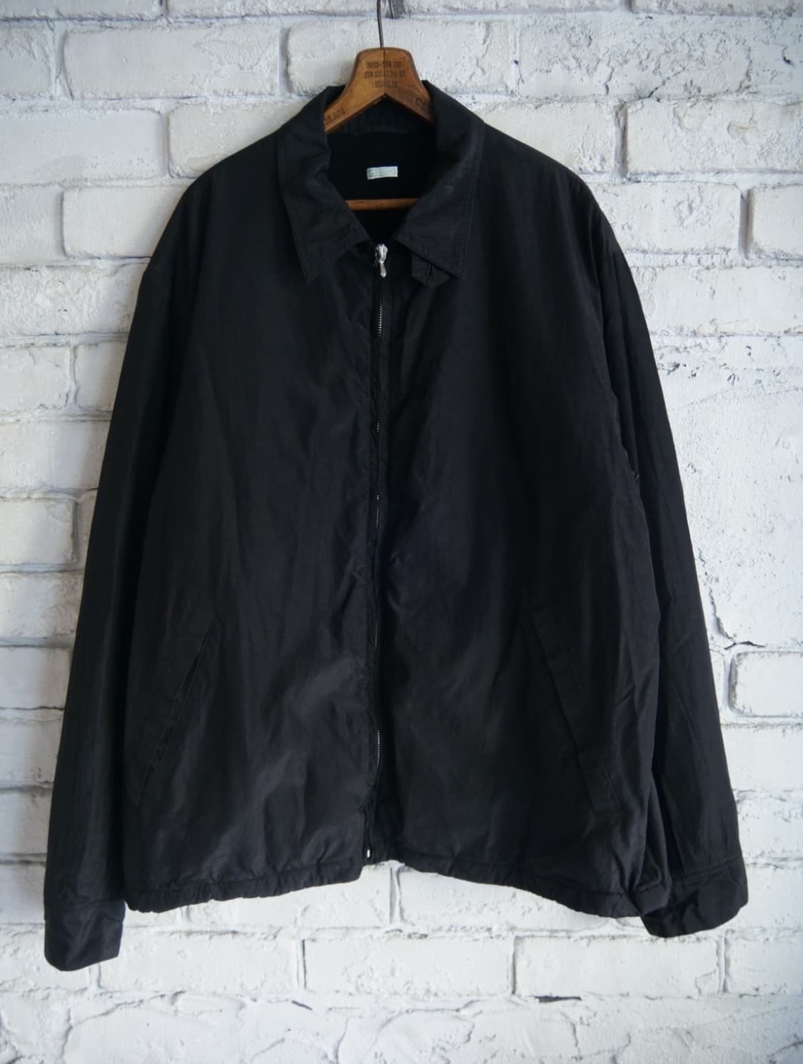 [1] 아프레쎄 25fw 실크 타페타 코치자켓 (black) 택 포함 상품이미지1