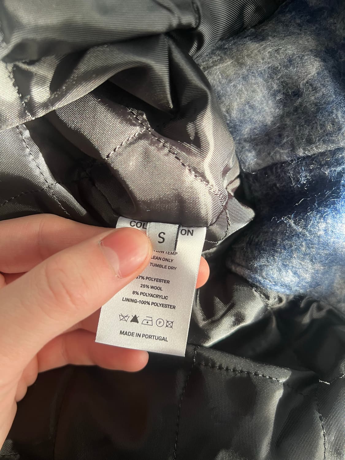 COLE BUXTON 플란넬 오버셔츠 집업 자켓 S 상품이미지3