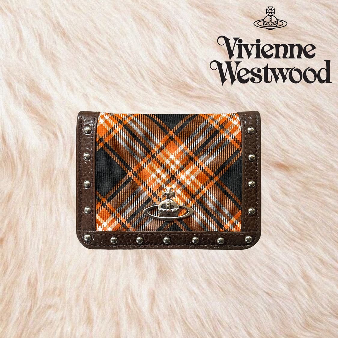 [희귀] 비비안웨스트우드 스터드 카드지갑 반지갑 상품이미지2