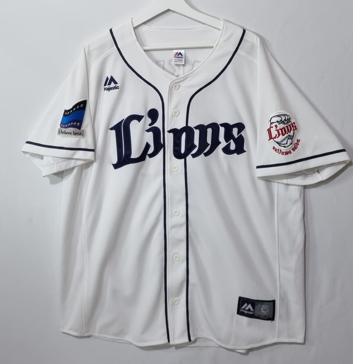 오버핏 XL ) 마제스틱 라이온즈 마키타 유니폼 반팔 상품이미지1