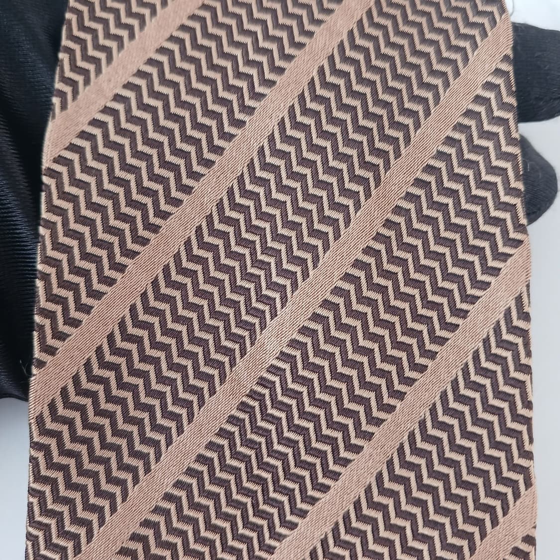 지아니 마르코 벤츄리 실크 골드 넥타이 10cm A+등급 A19106
 상품이미지6