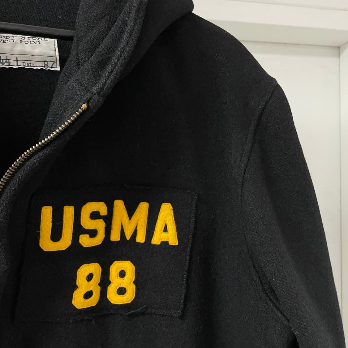 USAM 88 cadet 울 모즈 파카 - 상품이미지4