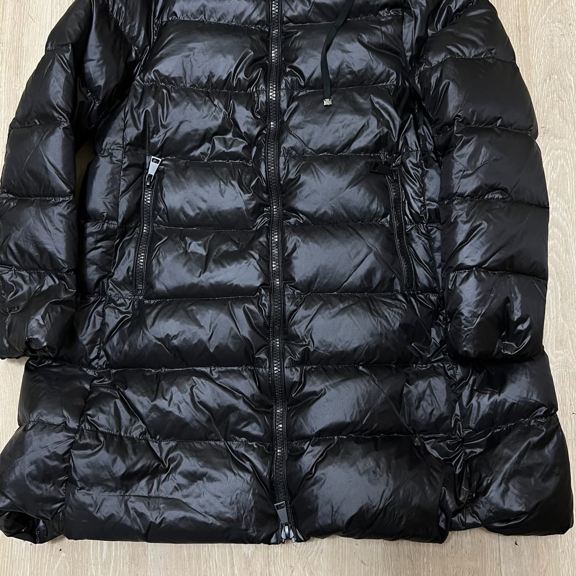 몽클레어 여성 퀼티드 후디 롱패딩 3사이즈  상품이미지3