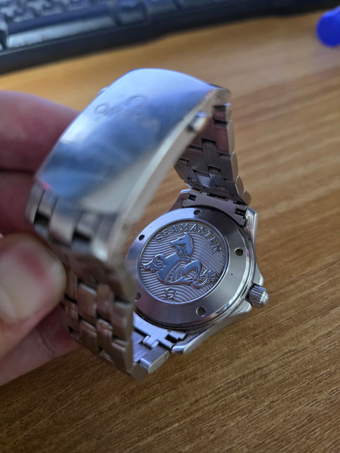 오메가 씨마스터300 다이버 구형 검판 상품이미지2