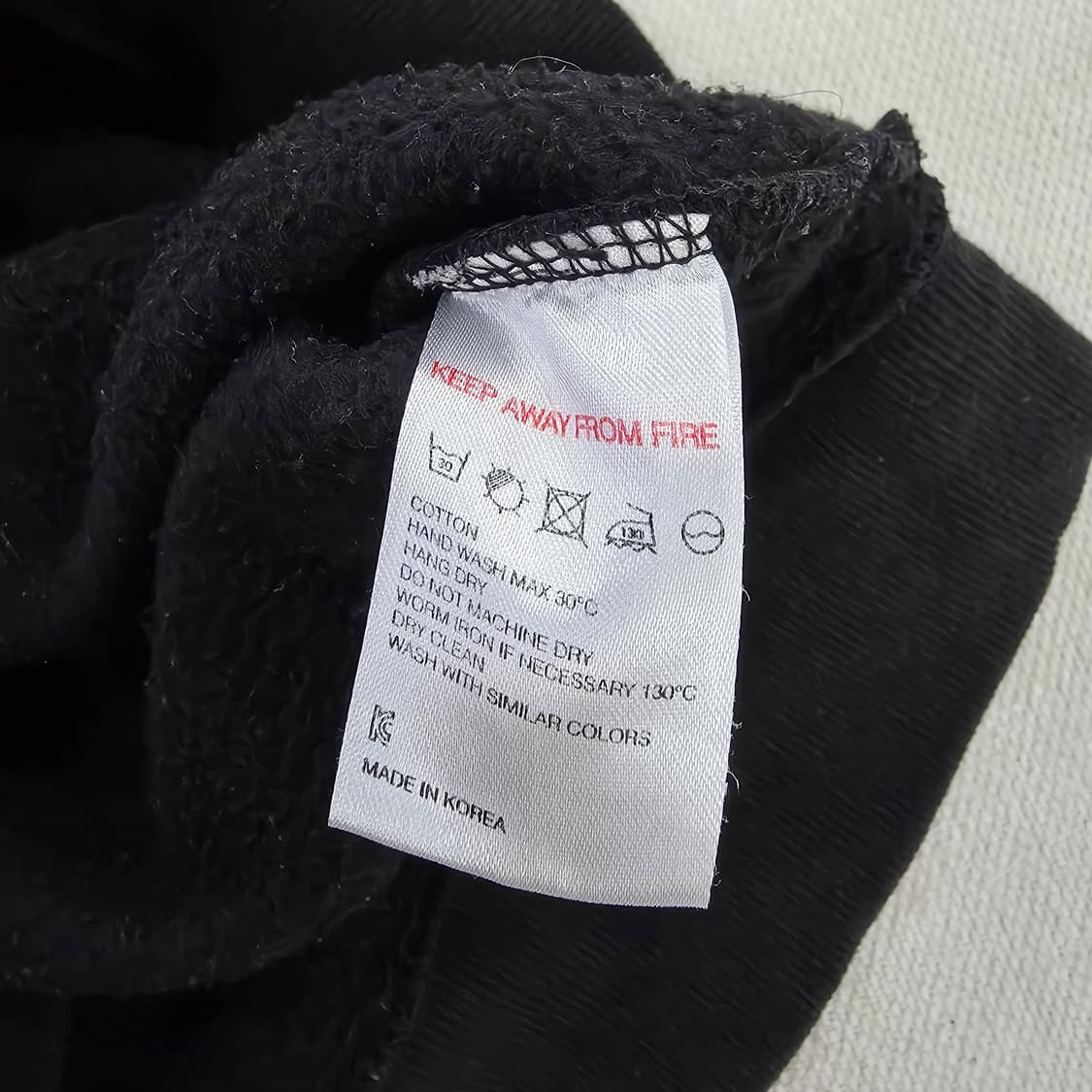 [1] 키르시 체리 로고 스웻셔츠 맨투맨 긴팔티 1229J 상품이미지4