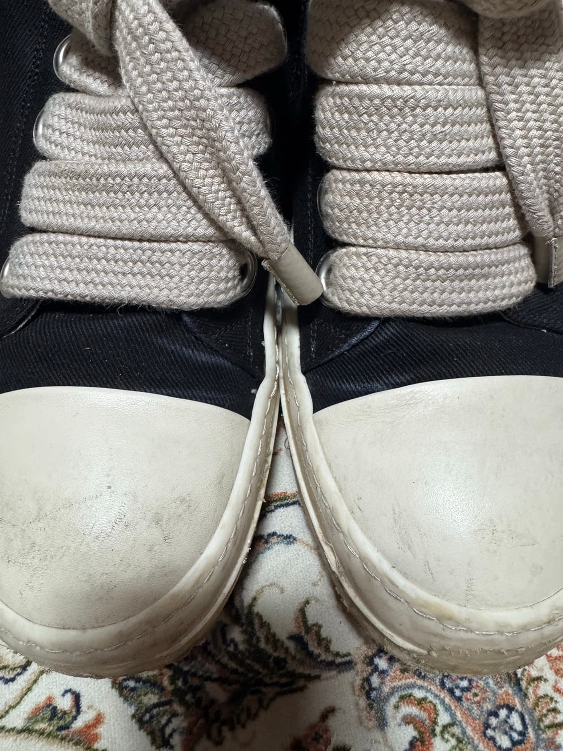 Rick Owens Jumbo lace Ramones 42.5 상품이미지5