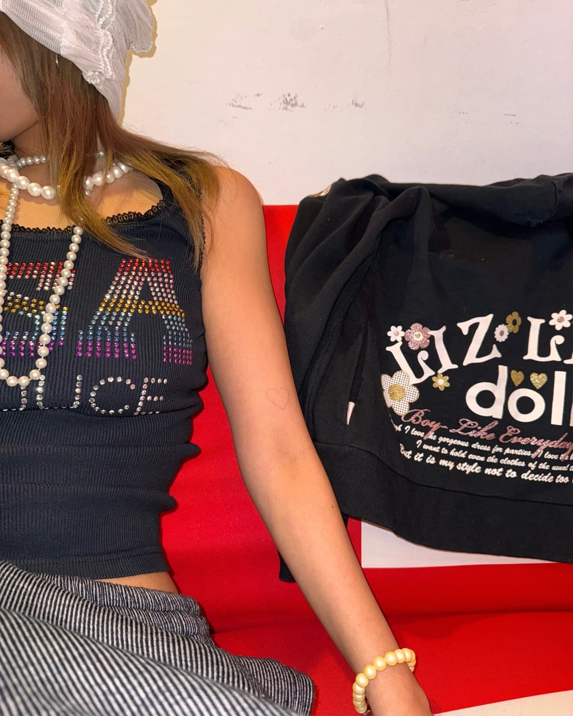 큐빅 골지 나시 상품이미지5