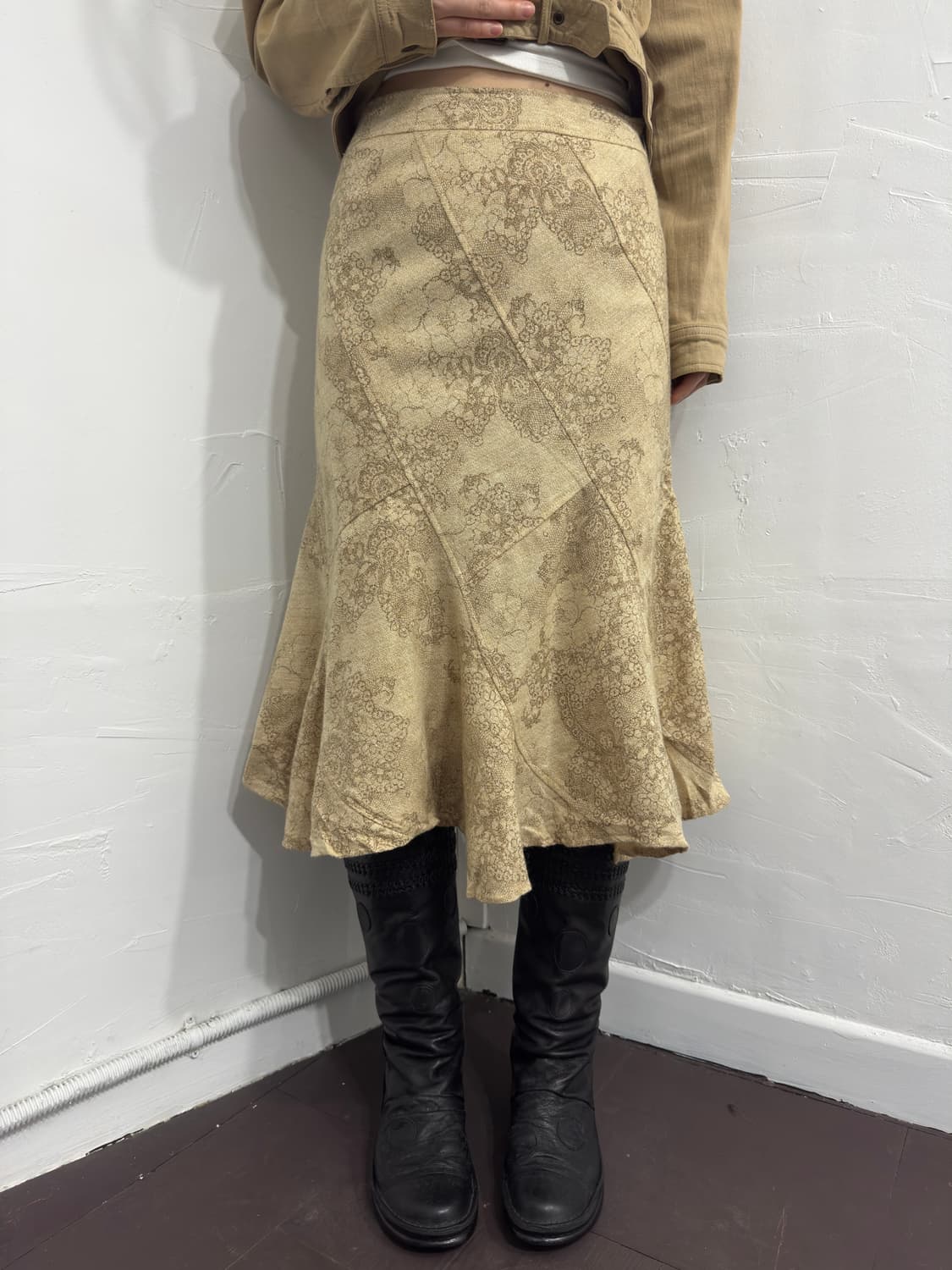 lesural oriental design skirt 상품이미지3