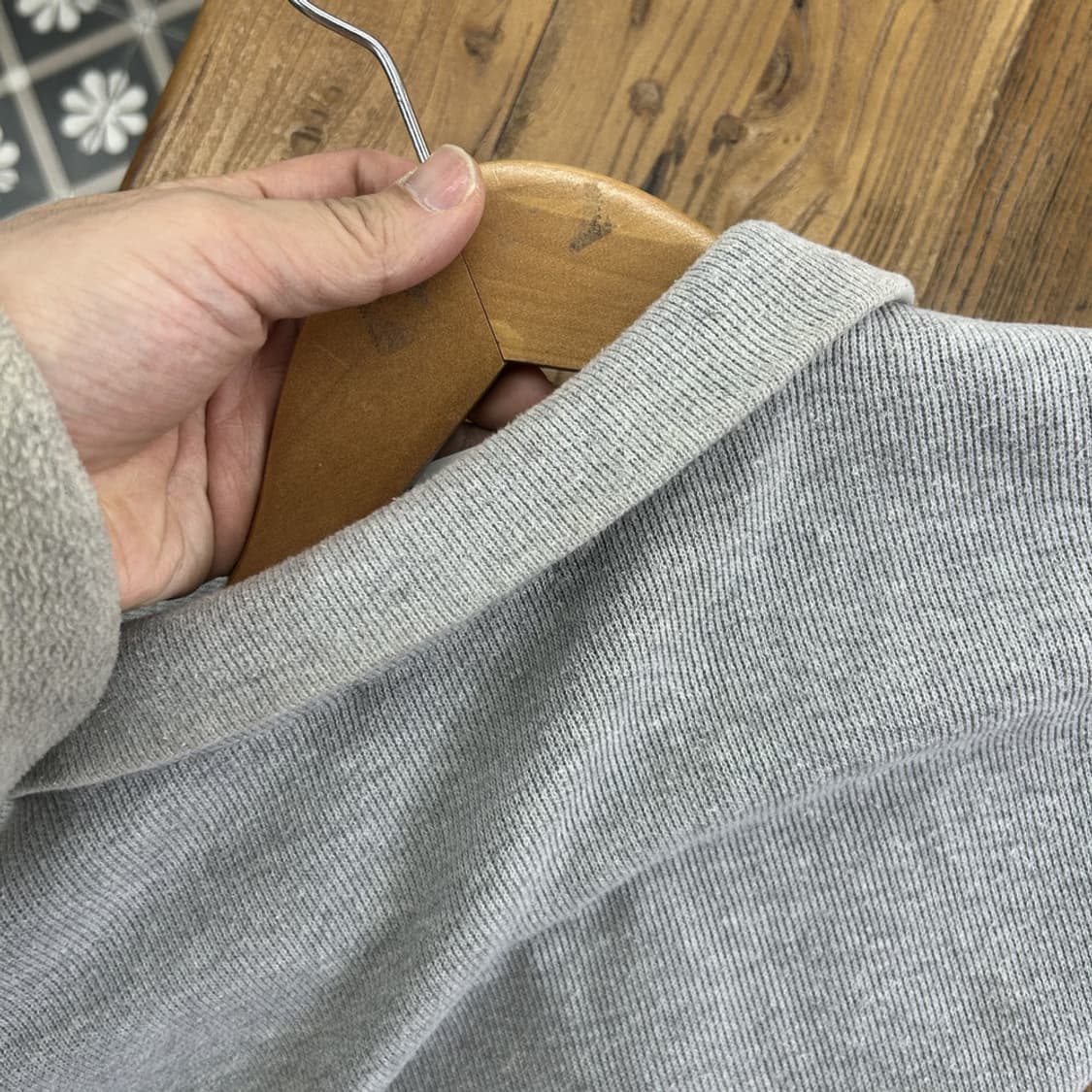 16278 - 폴로 랄프로렌 그레이 반집업 니트 상품이미지3