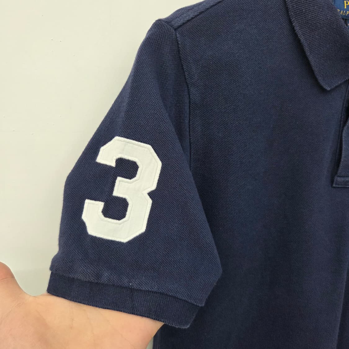 폴로 랄프로렌 네이비 반팔 빅포니 카라티 여m 상품이미지3