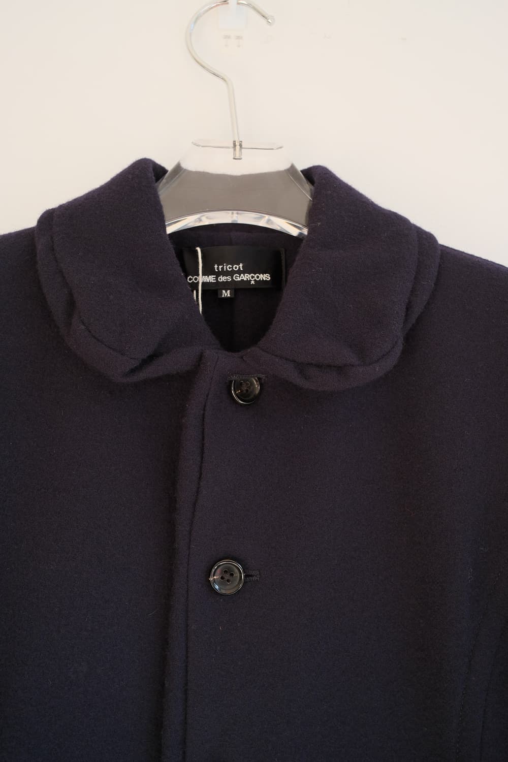 Puff collar layered wool coat 상품이미지6