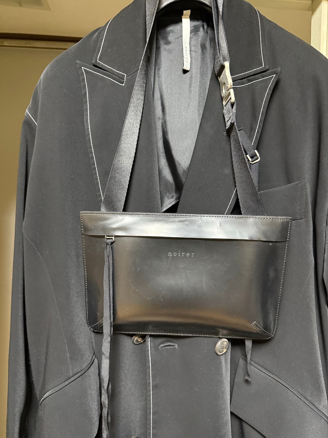 노이어 오버핏 더블 브레스티드 코트 48 상품이미지10