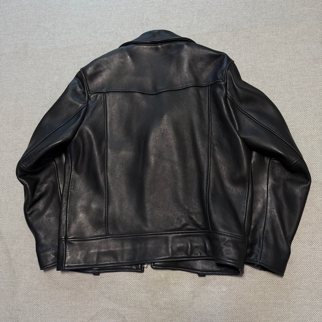 비바스튜디오 블랙 레더 라이더 자켓 상품이미지6