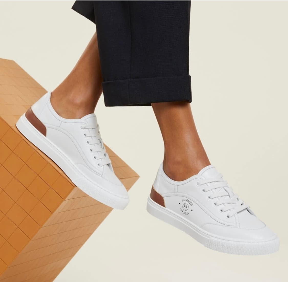 정품 에르메스 스니커즈 젯화이트 상품이미지2