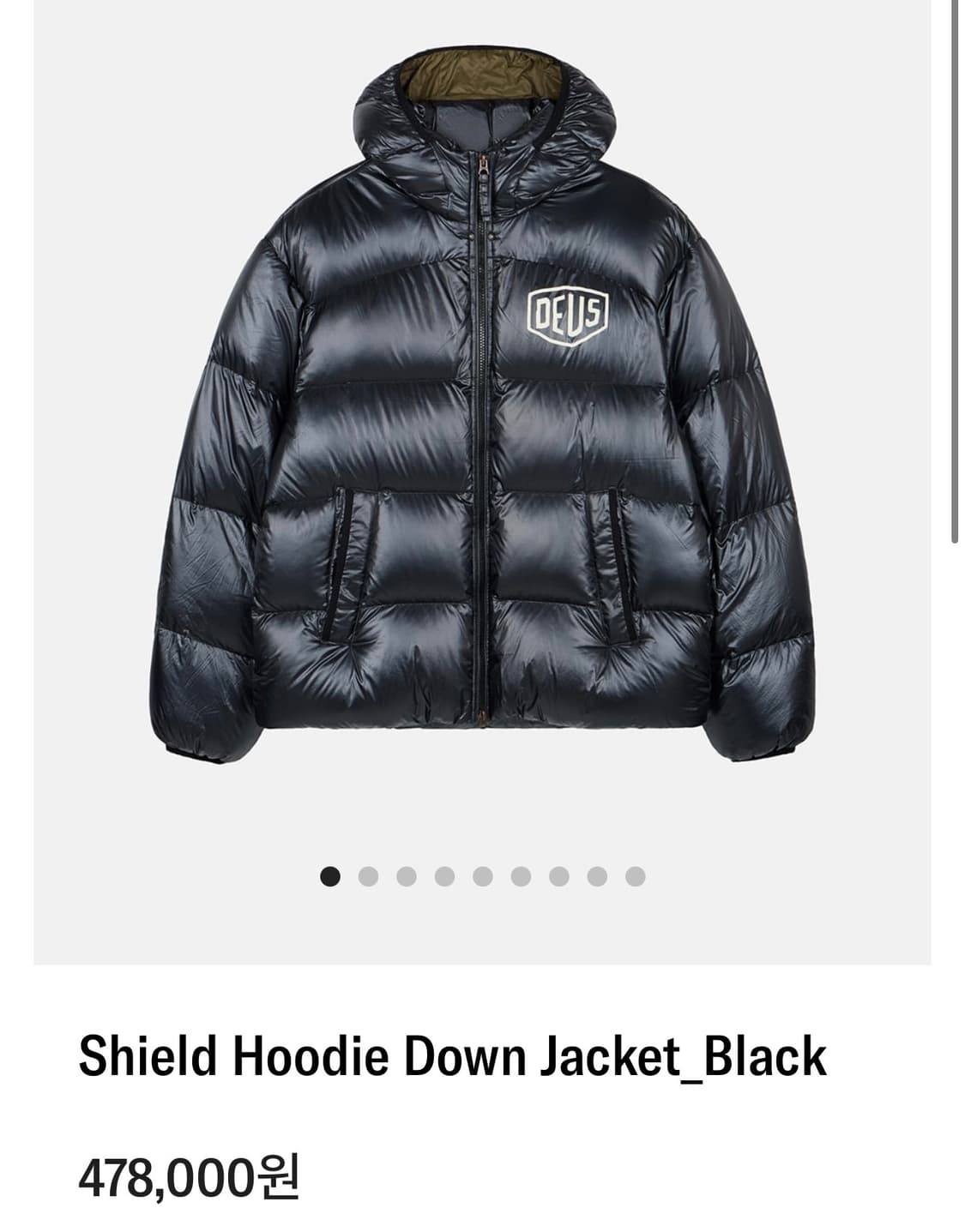 [XXL]데우스 패딩_Shield Hoodie Down Jacket 상품이미지2