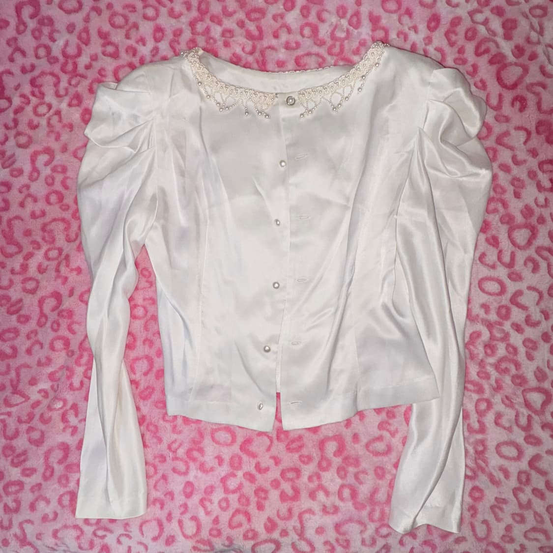 갸루 로리타 빈티지 블라우스 상품이미지1