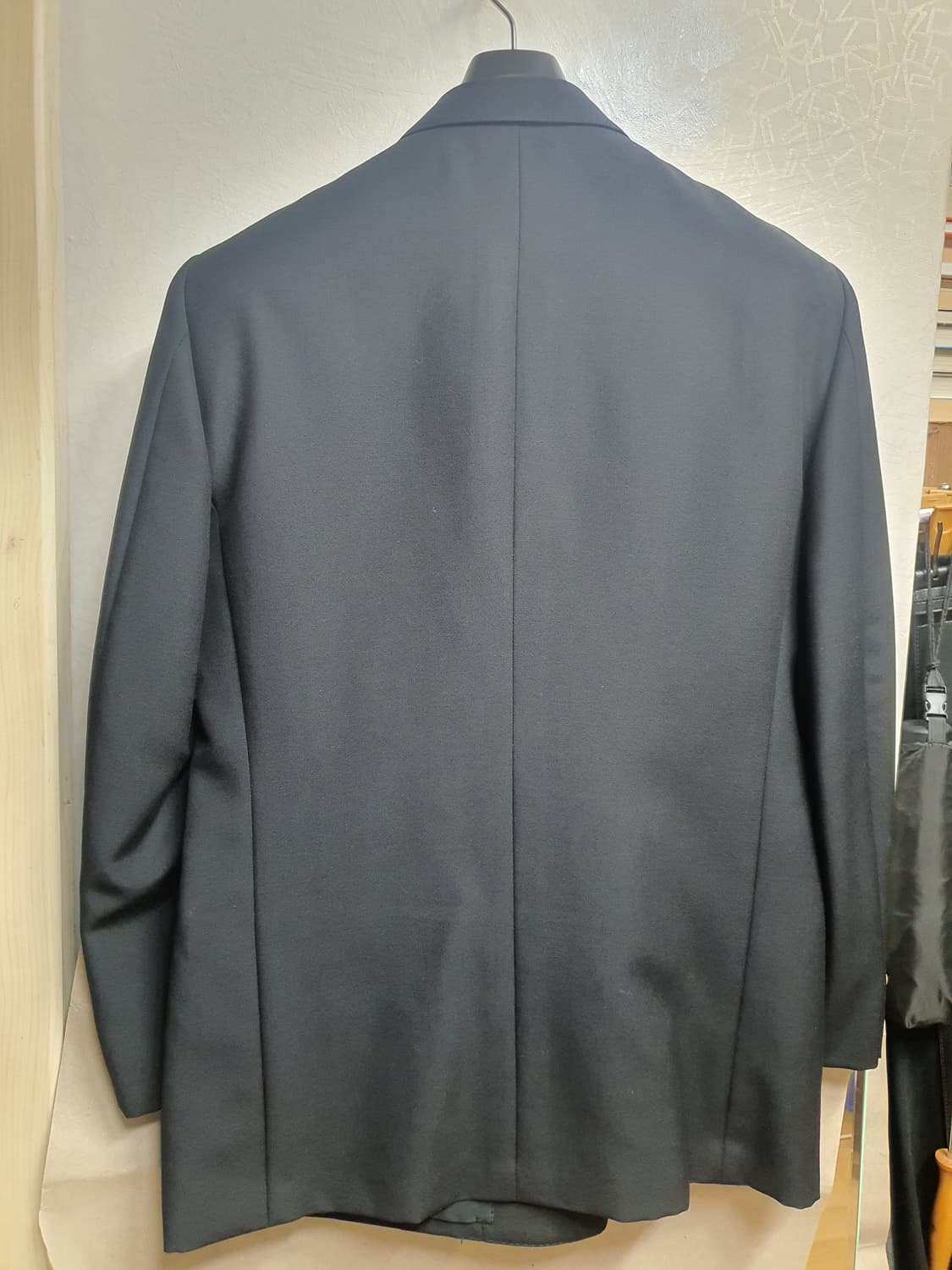 이태리 더블 블랙 블레이저 95사이즈  상품이미지9