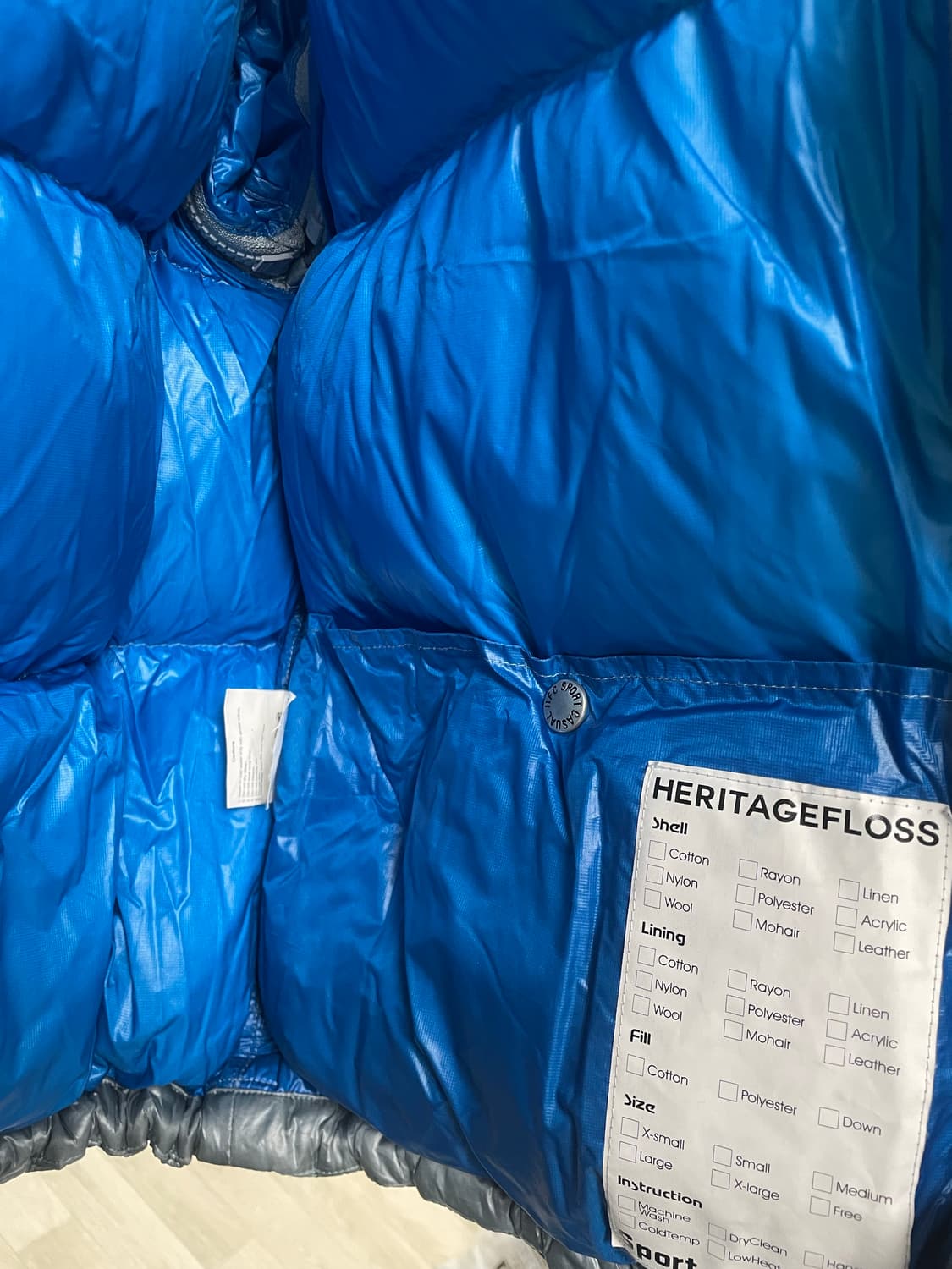 (m) 헤리티지플로스 구스다운 패딩 상품이미지5