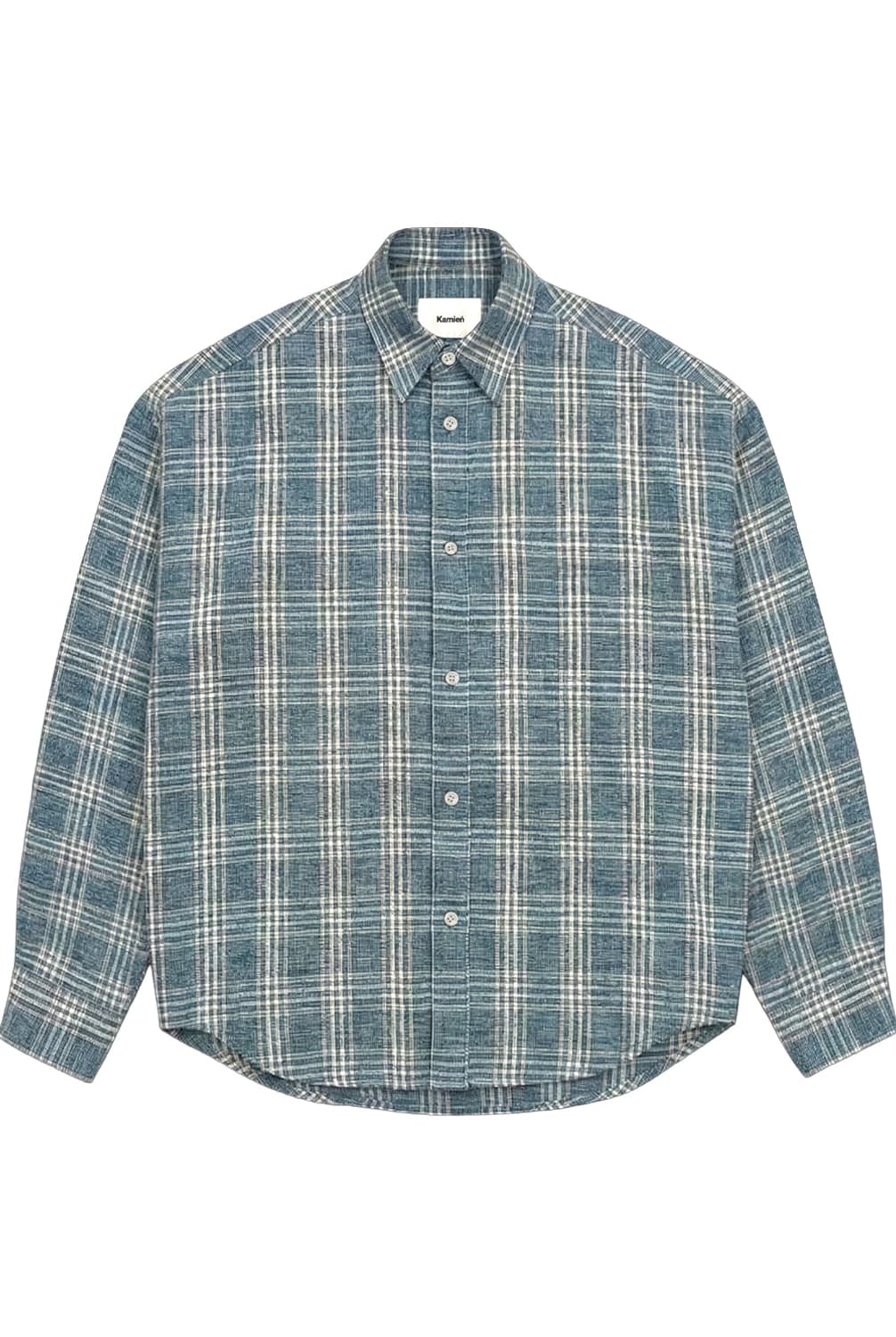 [3]카미엔 벨라루스 린넨 체크셔츠 상품이미지1