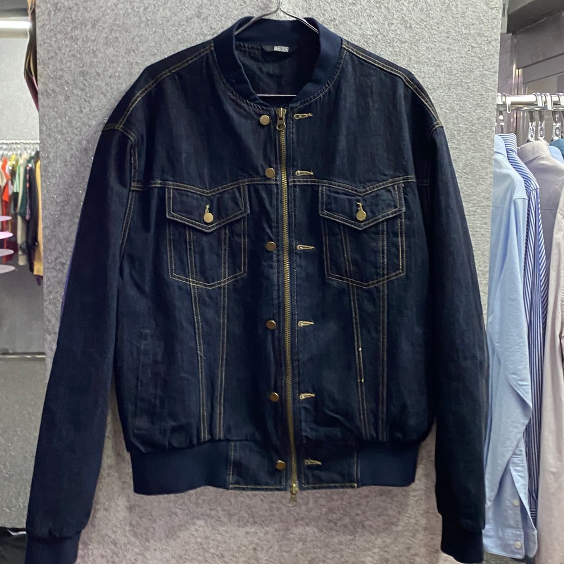 트릴리온 멀티포켓 투웨이 데님자켓 B3708 상품이미지2