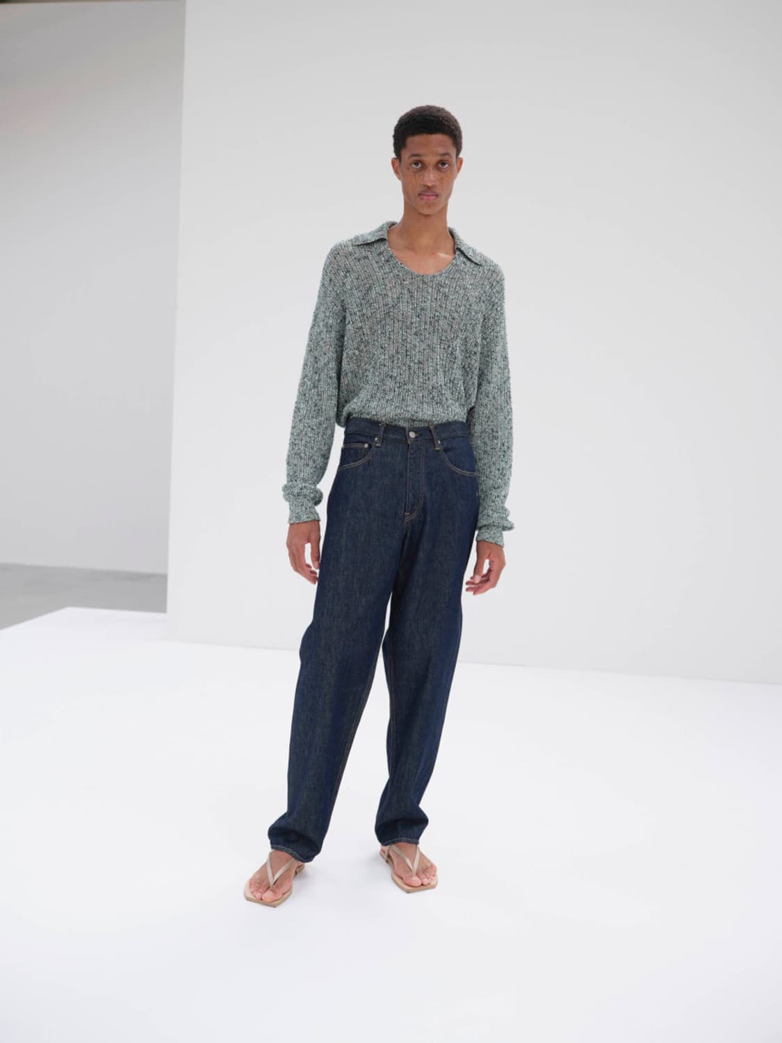 오라리 / 하드 트위스트 와이드 데님 / 32 상품이미지3