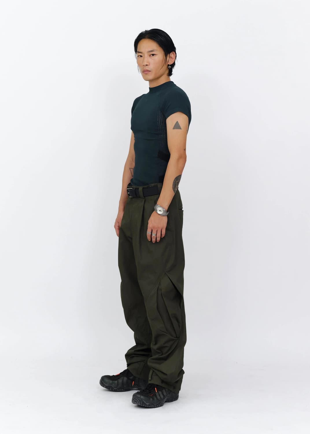 3사이즈) 혜인서 카고팬츠 블랙색상 상품이미지5