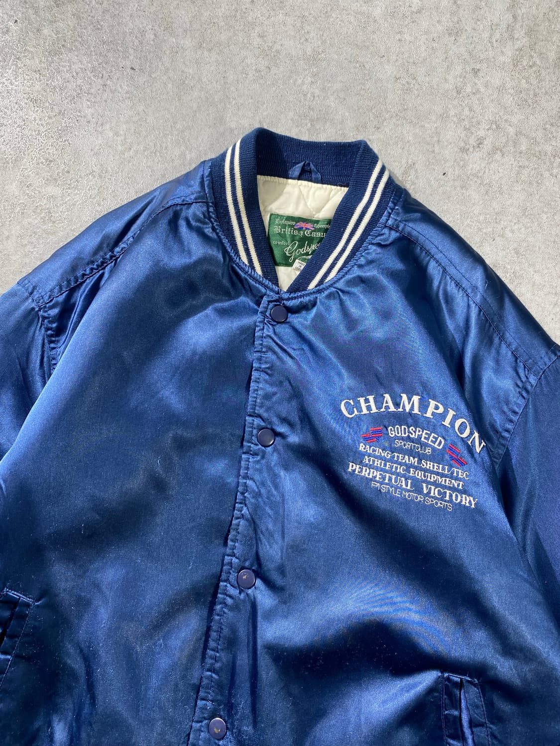 [XL] 90s God Speed 갓 스피드 챔피온 레이싱 나일론 자켓 상품이미지4