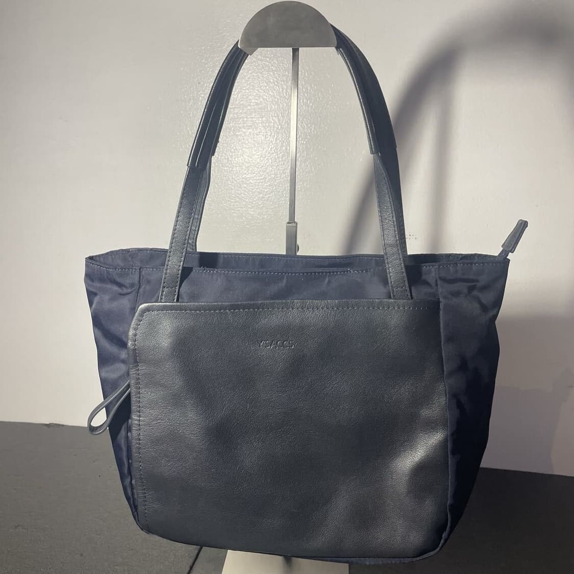 요지 야마모토 YSACCS 소가죽 나일론 토트백 상품이미지2