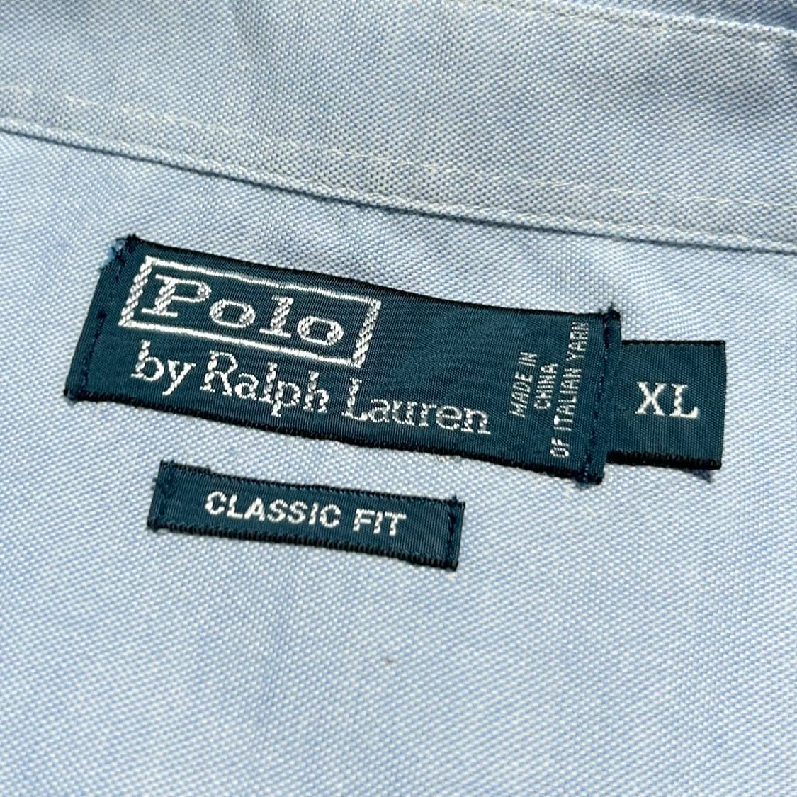 [L] Polo 폴로 랄프로렌 블루 옥스퍼드 셔츠 상품이미지4