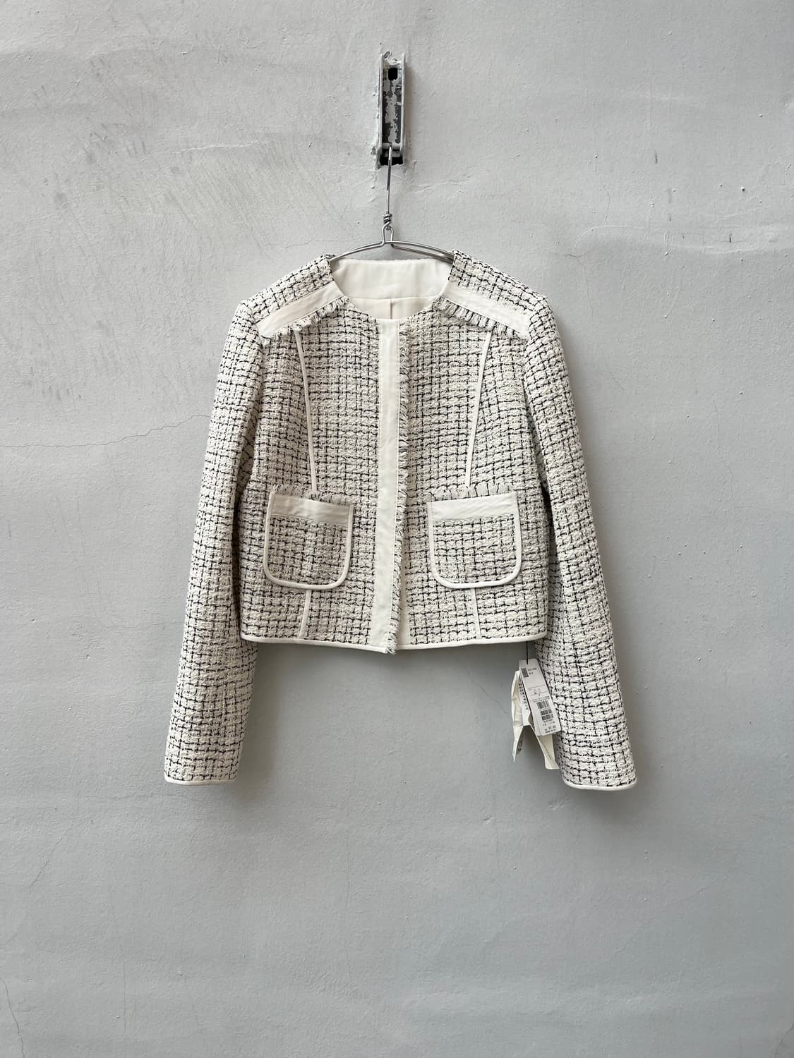 Hiroko koshino 트위드 자켓  상품이미지1