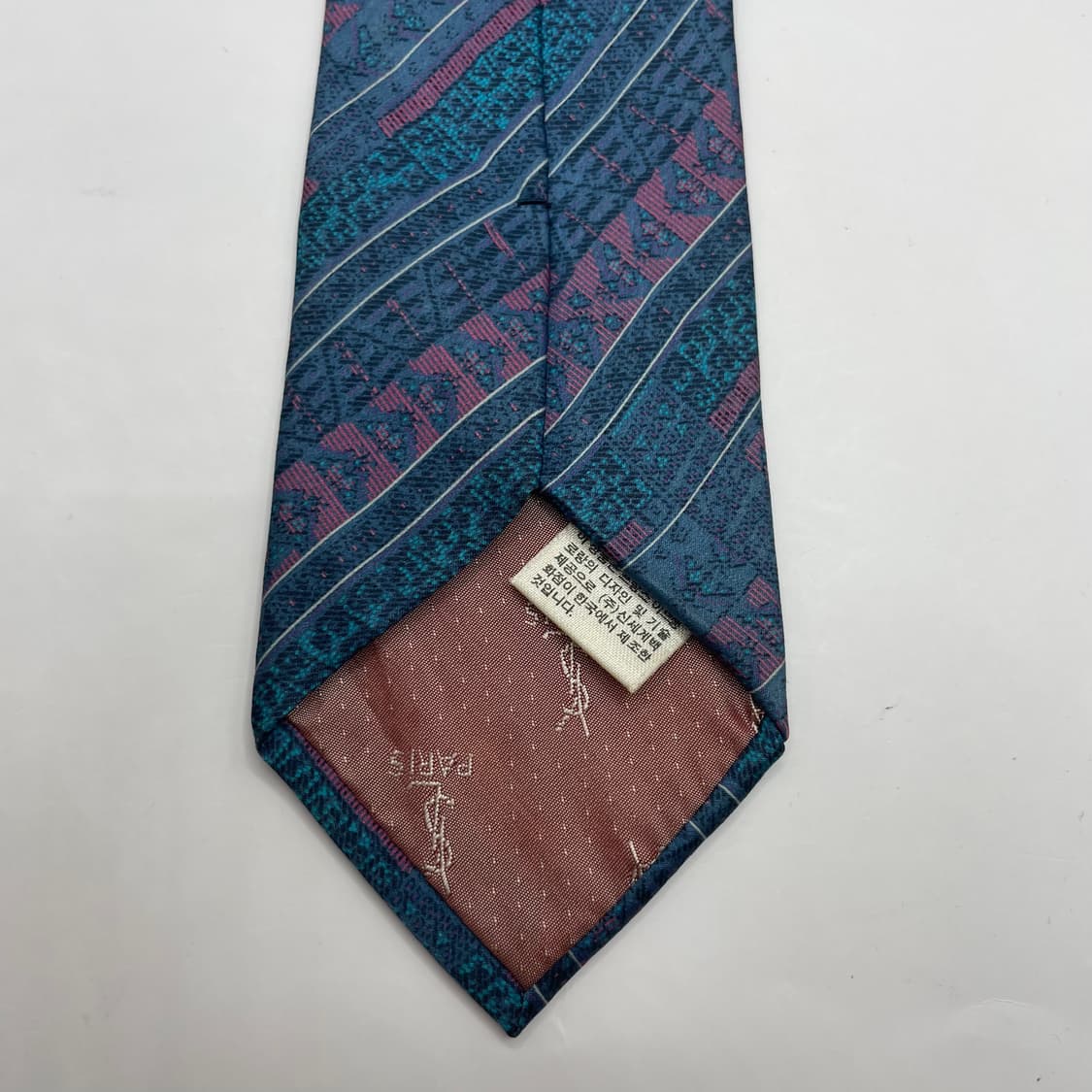 564) (YSL) 입생로랑 패턴 넥타이 상품이미지4