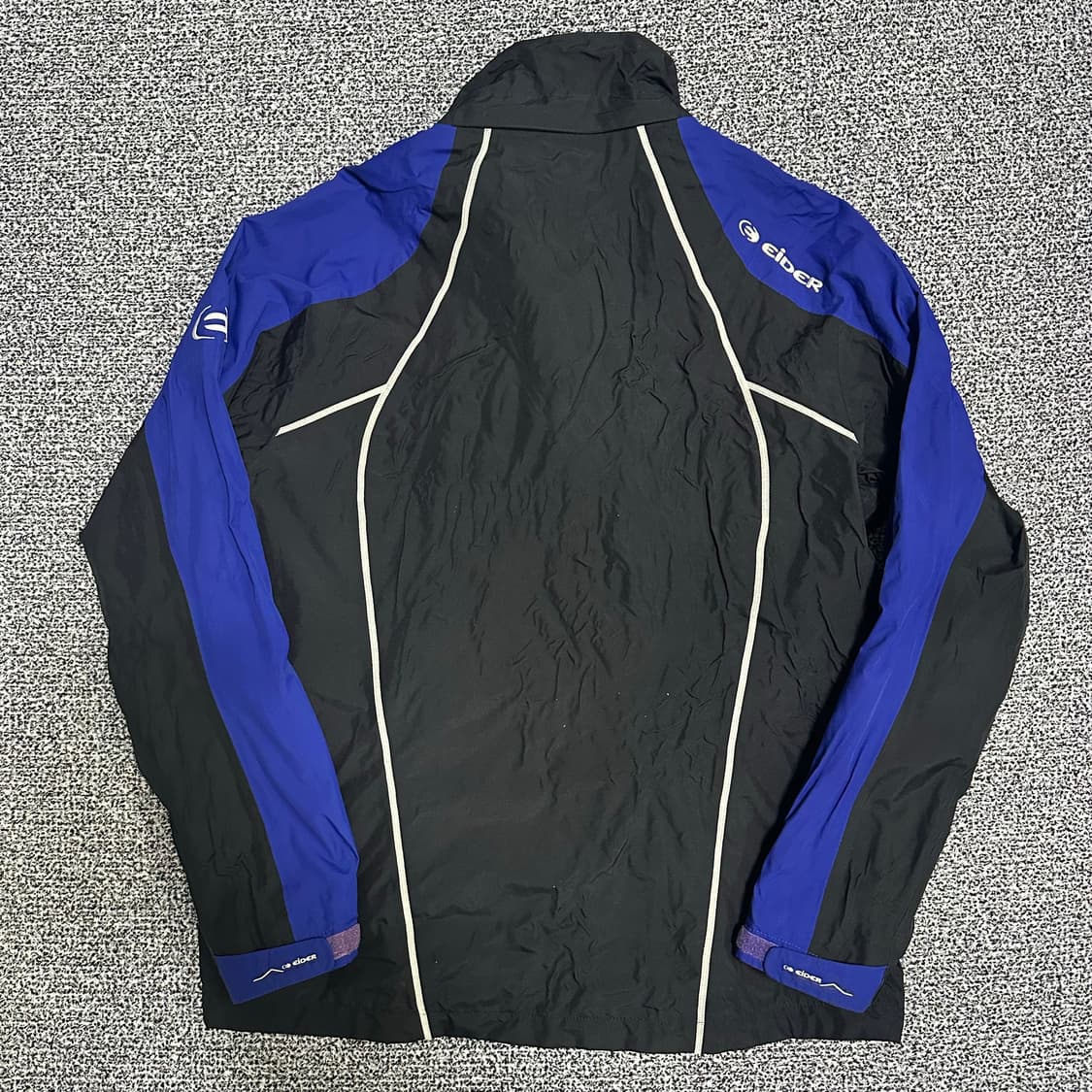 (100) 아이더 바람막이 자켓 블루/블랙 상품이미지3