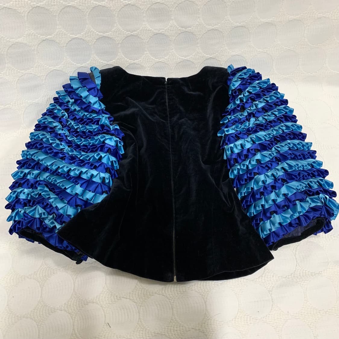 Louis Feraud 실크 벨벳 상의 상품이미지6