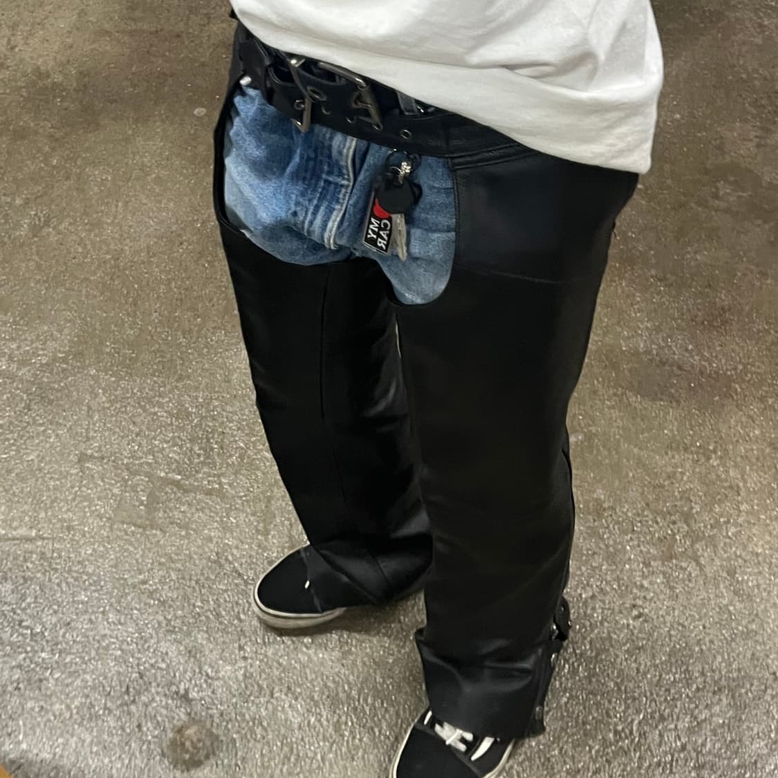 할리데이비슨 가죽 챕스 (~32“) 상품이미지2