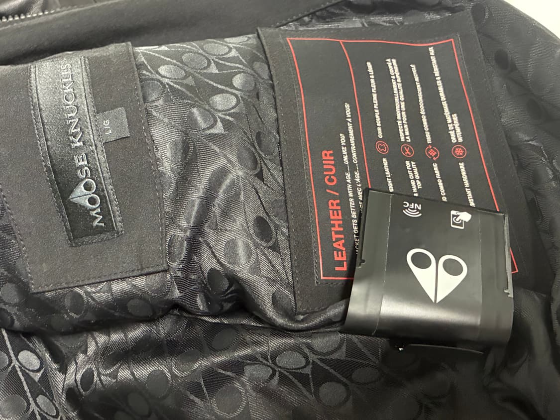 무스너클 램스킨 레더 점퍼 상품이미지4