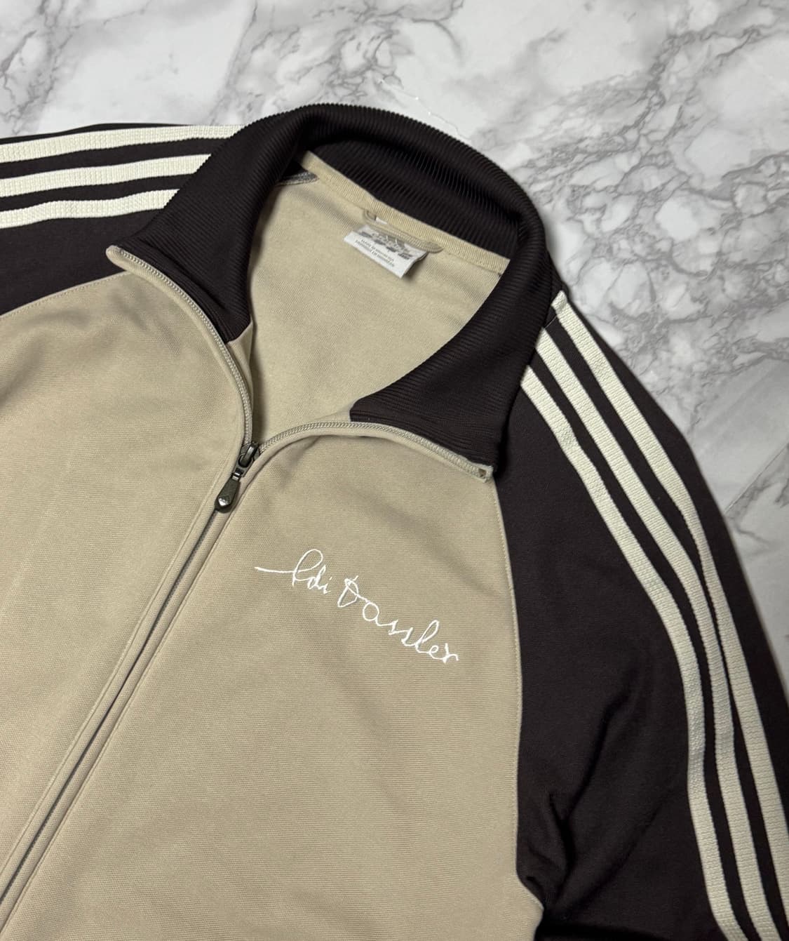 대장 아디다스 삼선 브라운 트레이닝 져지 자켓 상품이미지4