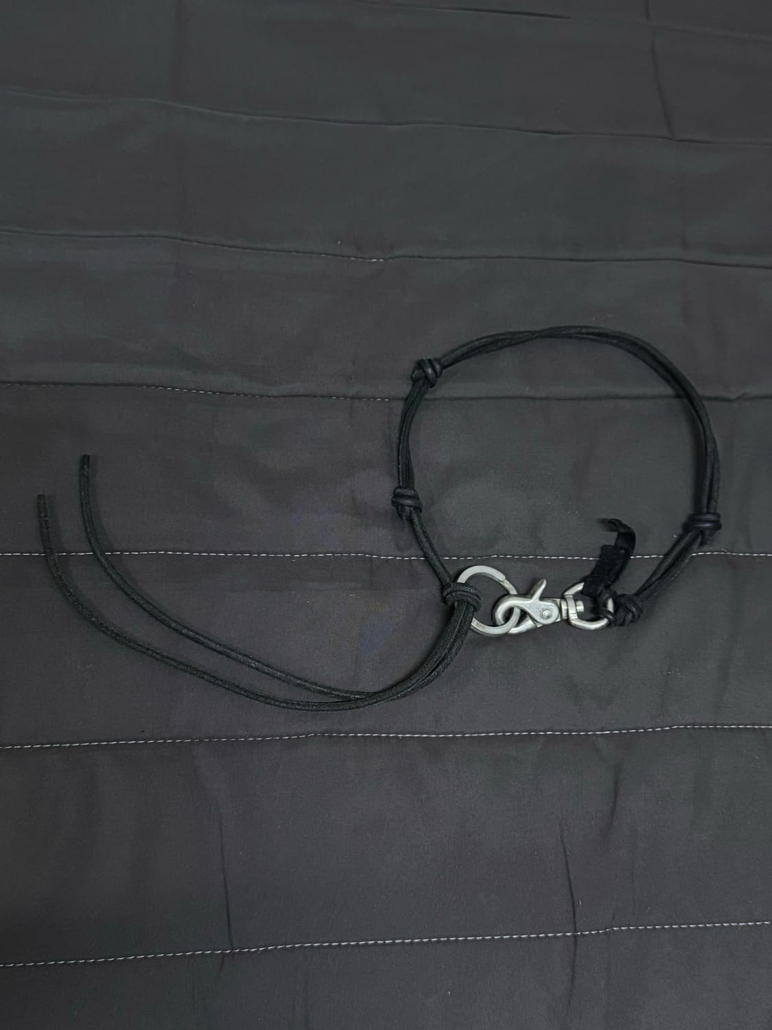 아워레가시 라돈 레더 키체인 블랙 상품이미지3