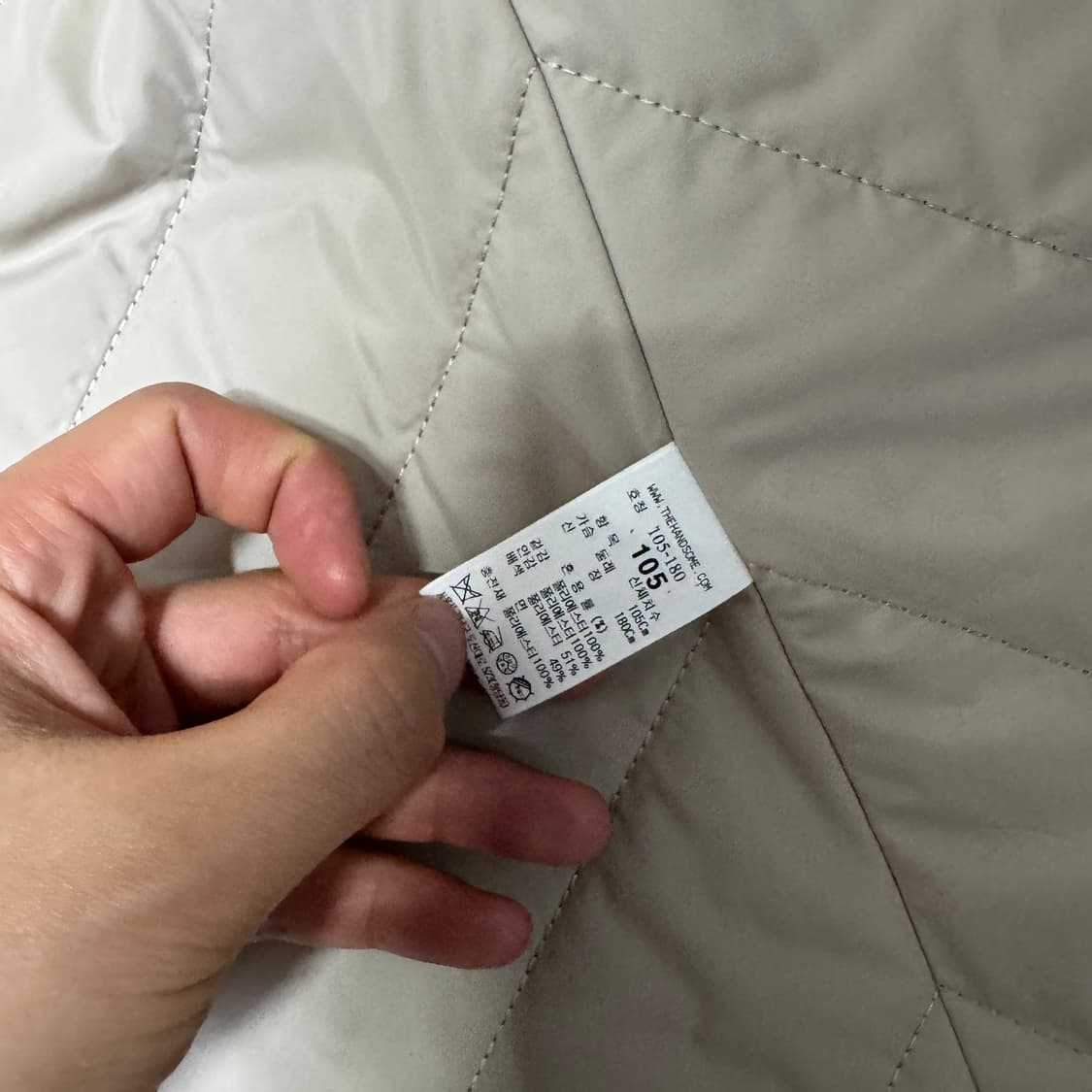 타임옴므 맥코트 105사이즈 외피내피  분리가능 상품이미지5