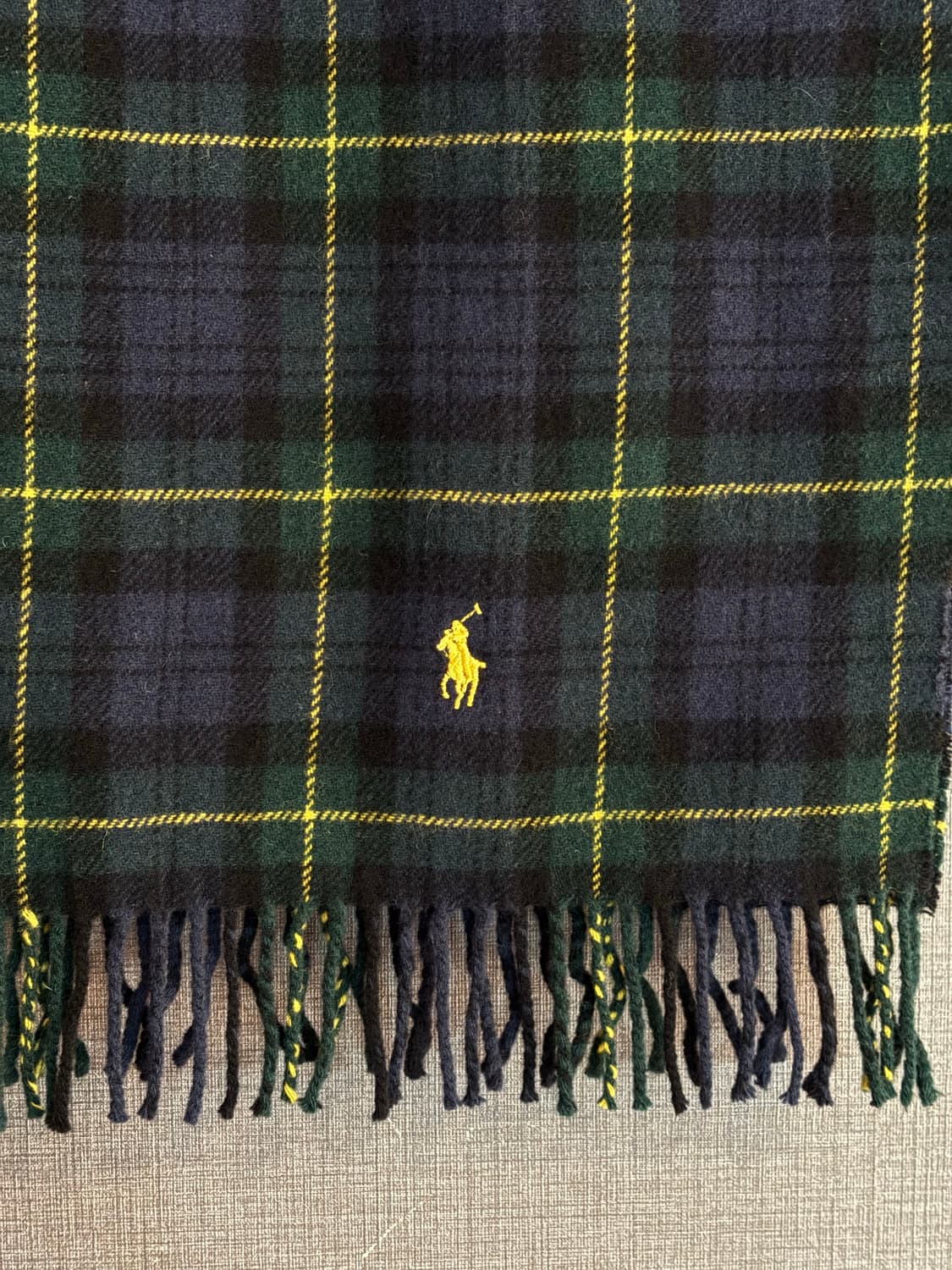 폴로 랄프로렌 체크 머플러 상품이미지9