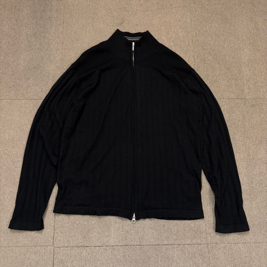 jun men japan 준맨 니트 집업  상품이미지1