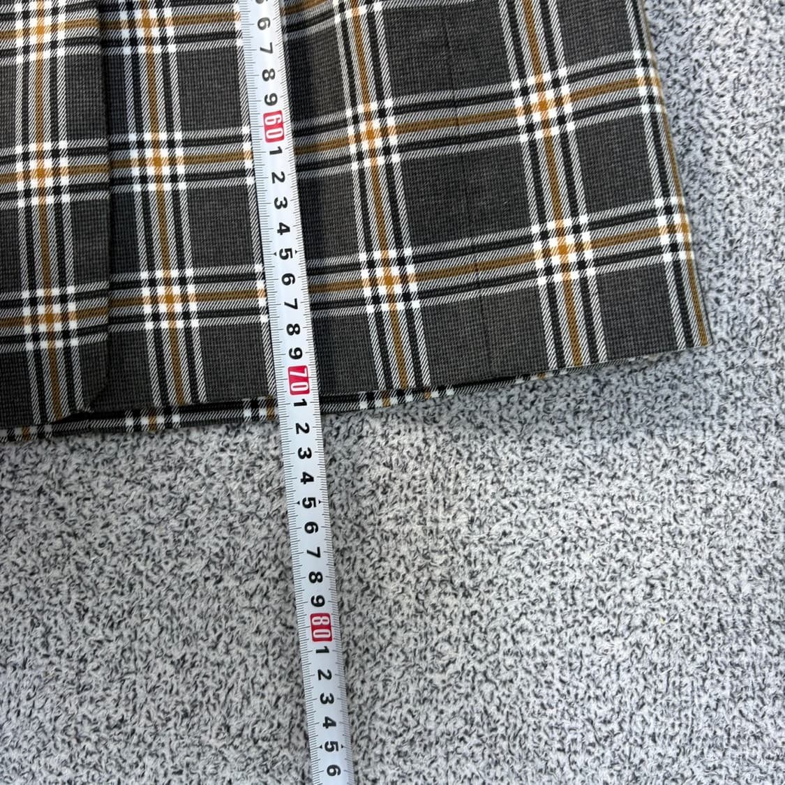 S 플라스틱아일랜드 여성 체크 자켓 0401J 상품이미지6