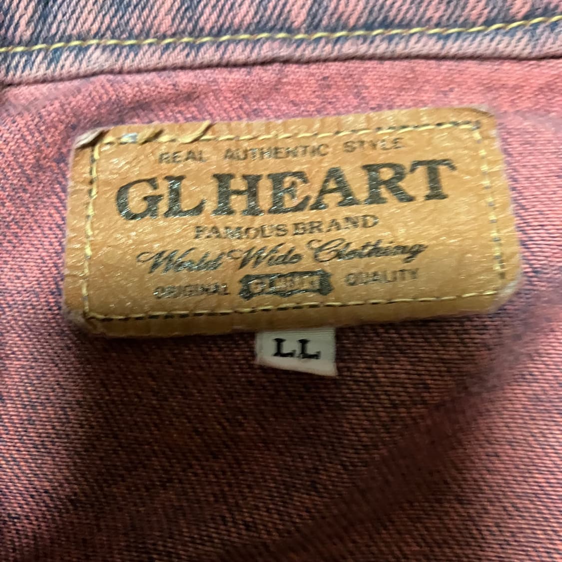 Japanese 데님 리메이크 90s 퍼플레드 셋업 levi‘s 상품이미지4